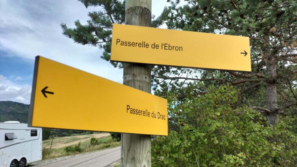 Passerelles du Drac et de l'Ebron
