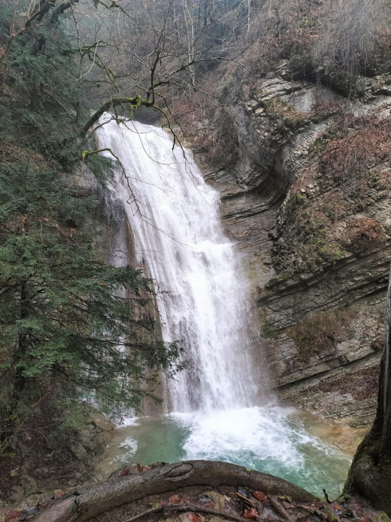 Cascades de l'Alloix, massif de la Chartreuse