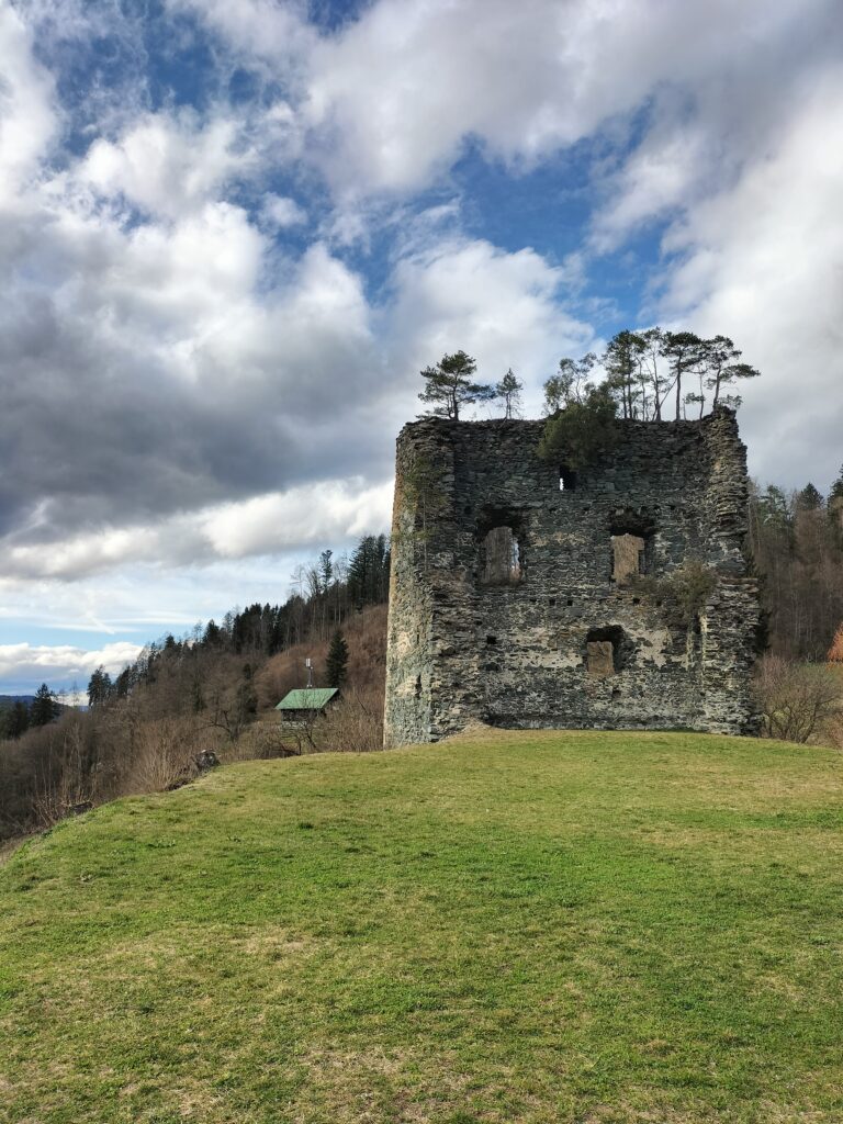 Ruines du château de Dravograd