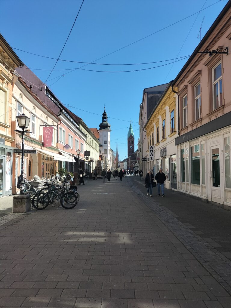 Ruelle dans la ville de Maribor