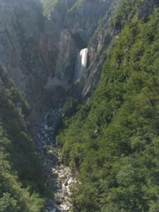 Boka Waterfall, Slovénie