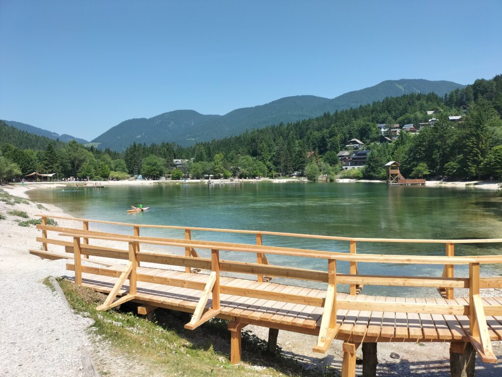 Jezero Jasna, Kranjska Gora, Slovénie