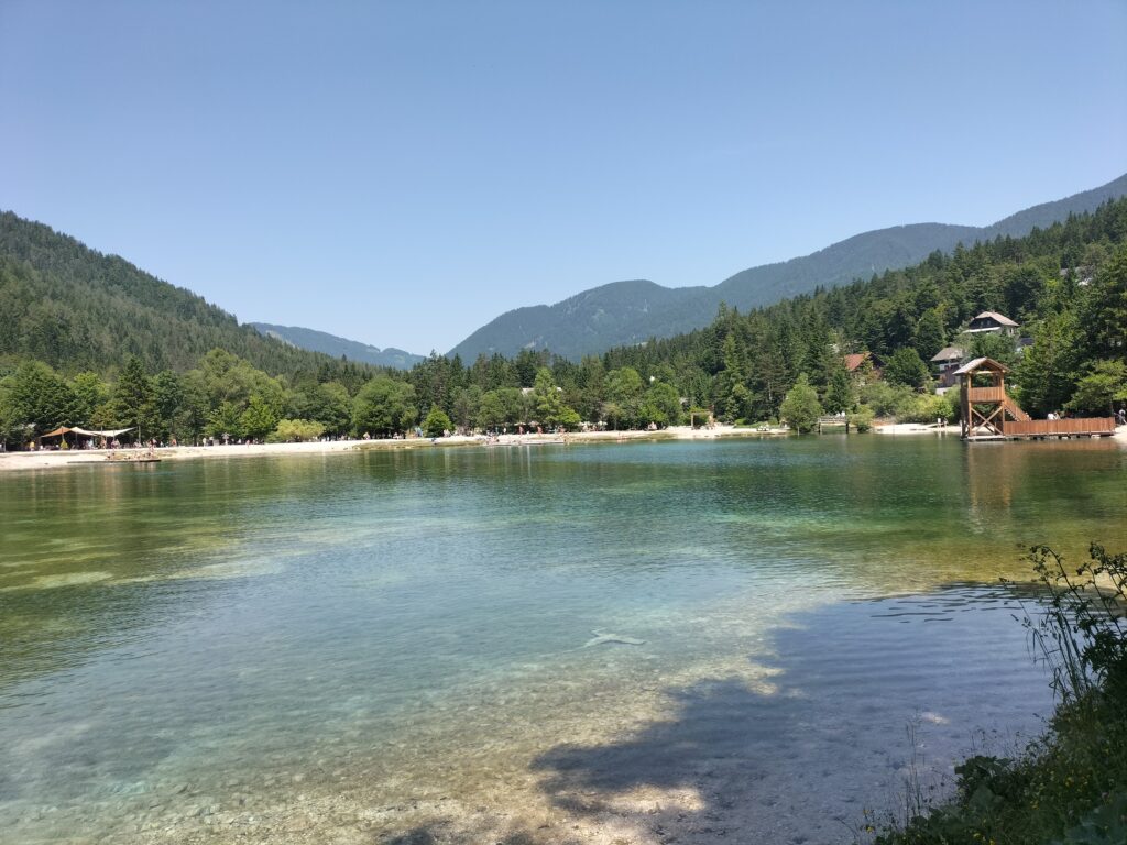 Jezero Jasna, Kranjska Gora, Slovénie
