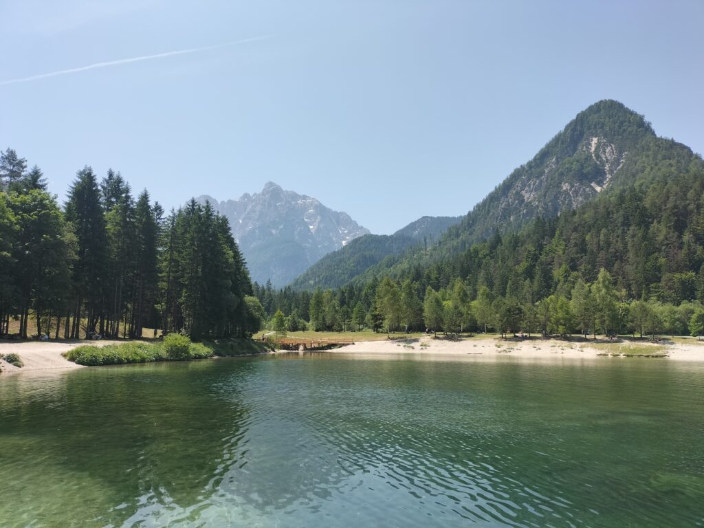Jezero Jasna, Kranjska Gora, Slovénie