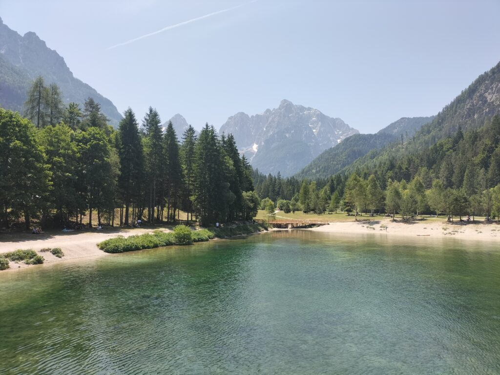 Jezero Jasna, Kranjska Gora, Slovénie