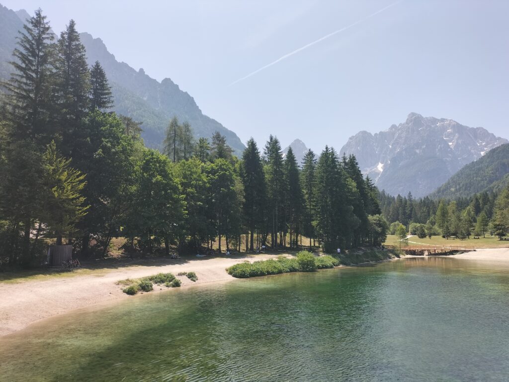 Jezero Jasna, Kranjska Gora, Slovénie