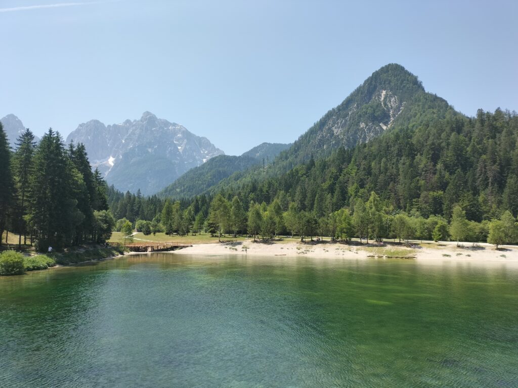 Jezero Jasna, Kranjska Gora, Slovénie
