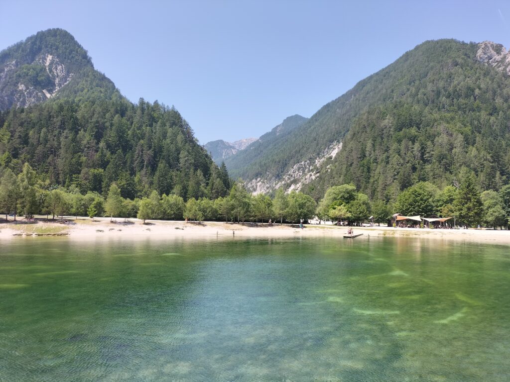 Jezero Jasna, Kranjska Gora, Slovénie