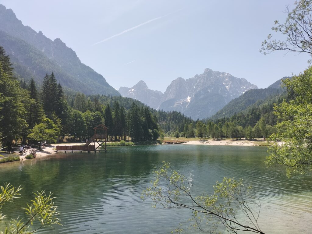 Jezero Jasna, Kranjska Gora, Slovénie