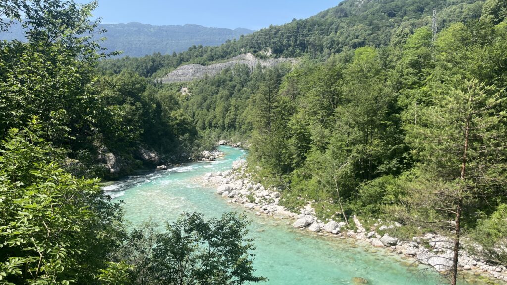 Cascade Kozjak, Kobarid, Slovénie