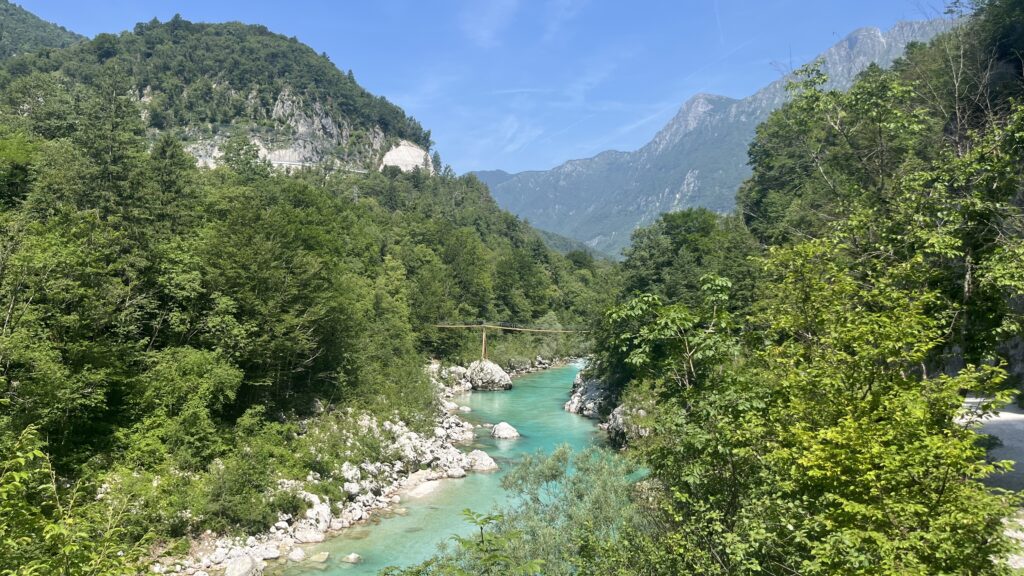 Cascade Kozjak, Kobarid, Slovénie