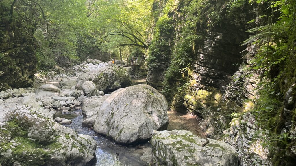 Cascade Kozjak, Kobarid, Slovénie