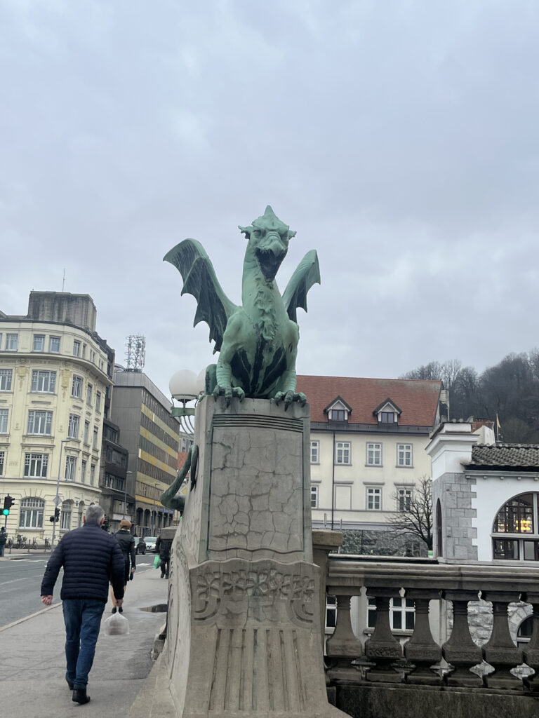 Pont des dragons, Ljubljana