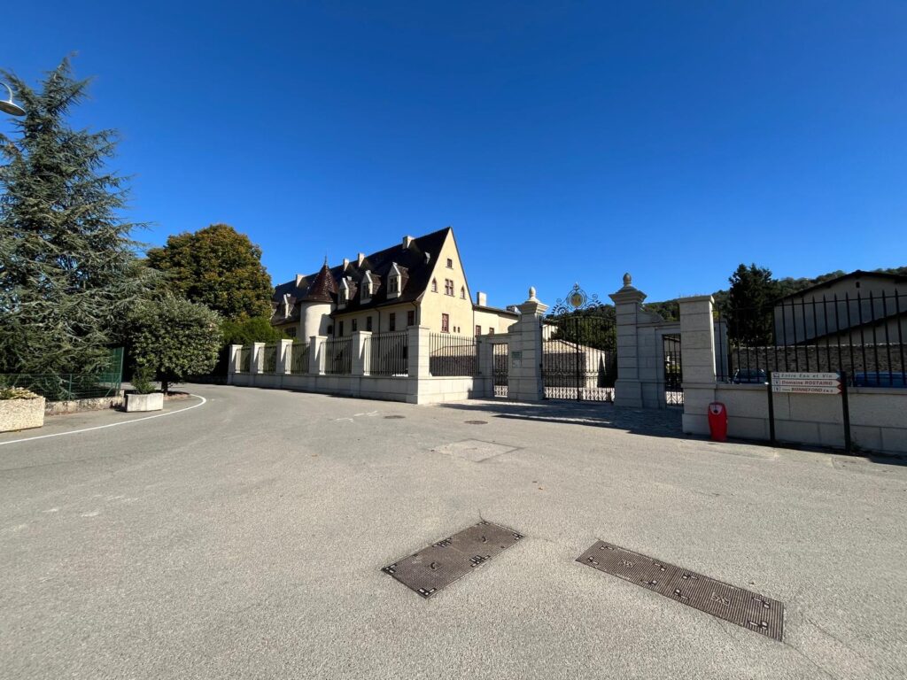 Etape de la Via Rhôna entre Ampuis et Saint-Rambert-d'Albon