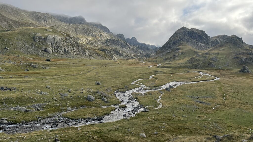 Vallon du Doménon, sous le refuge de la Pra