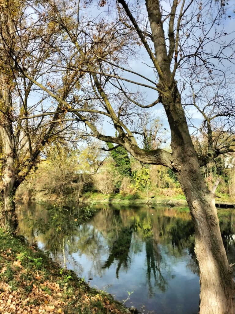 Etape de la Via Rhôna entre Tournon-sur-Rhône et Saint-Rambert-d'Albon