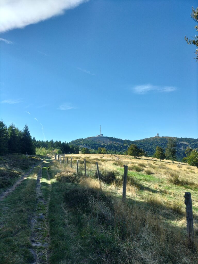 Vue sur le crêt de l'Oeillon