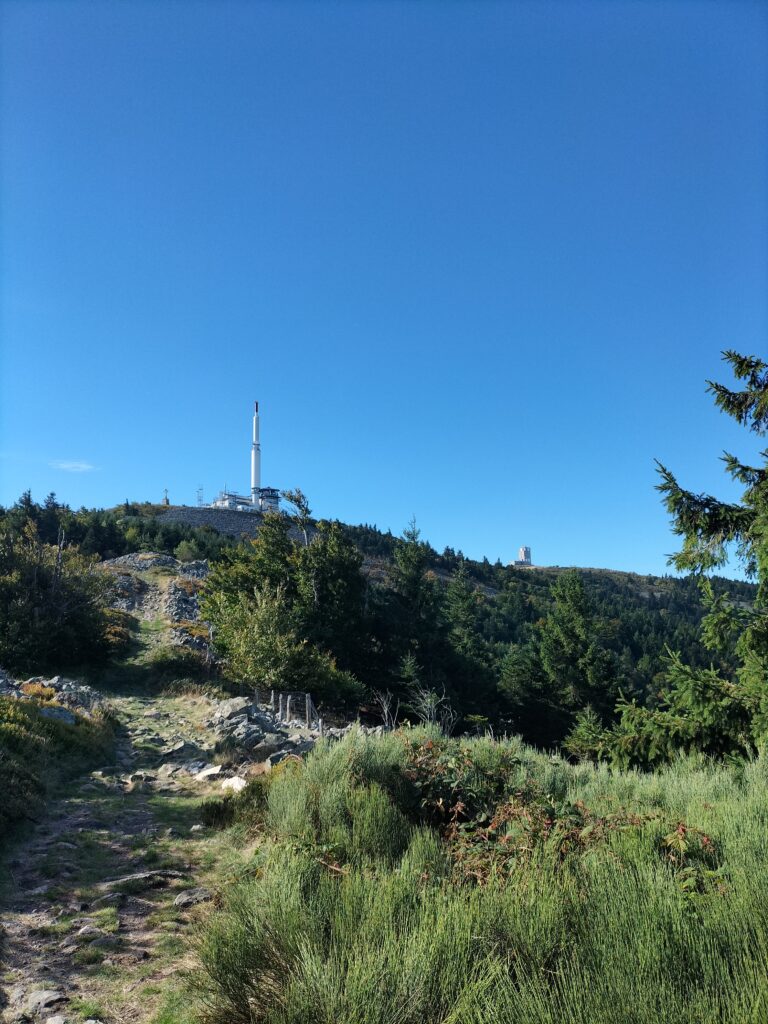 Vue sur le crêt de l'Oeillon