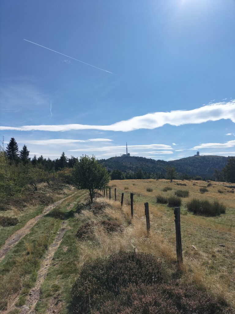 Vue sur le crêt de l'Oeillon