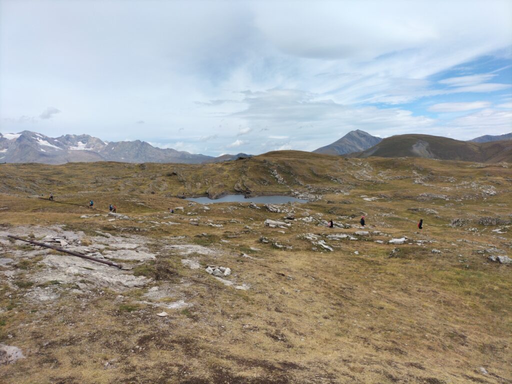 Un des lacs du plateau d'Emparis