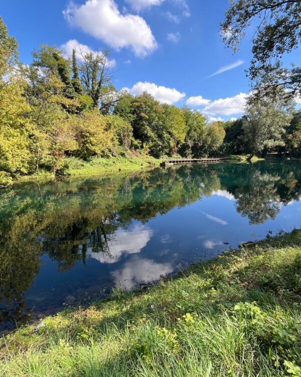 Etape de la Via Rhôna entre Ampuis et Saint-Rambert-d'Albon
