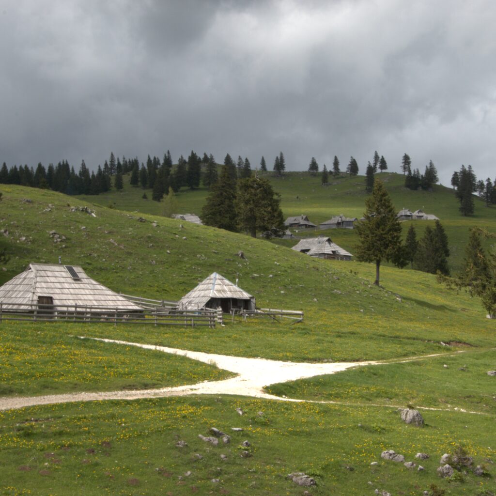 Velika Planina - Slovénie
