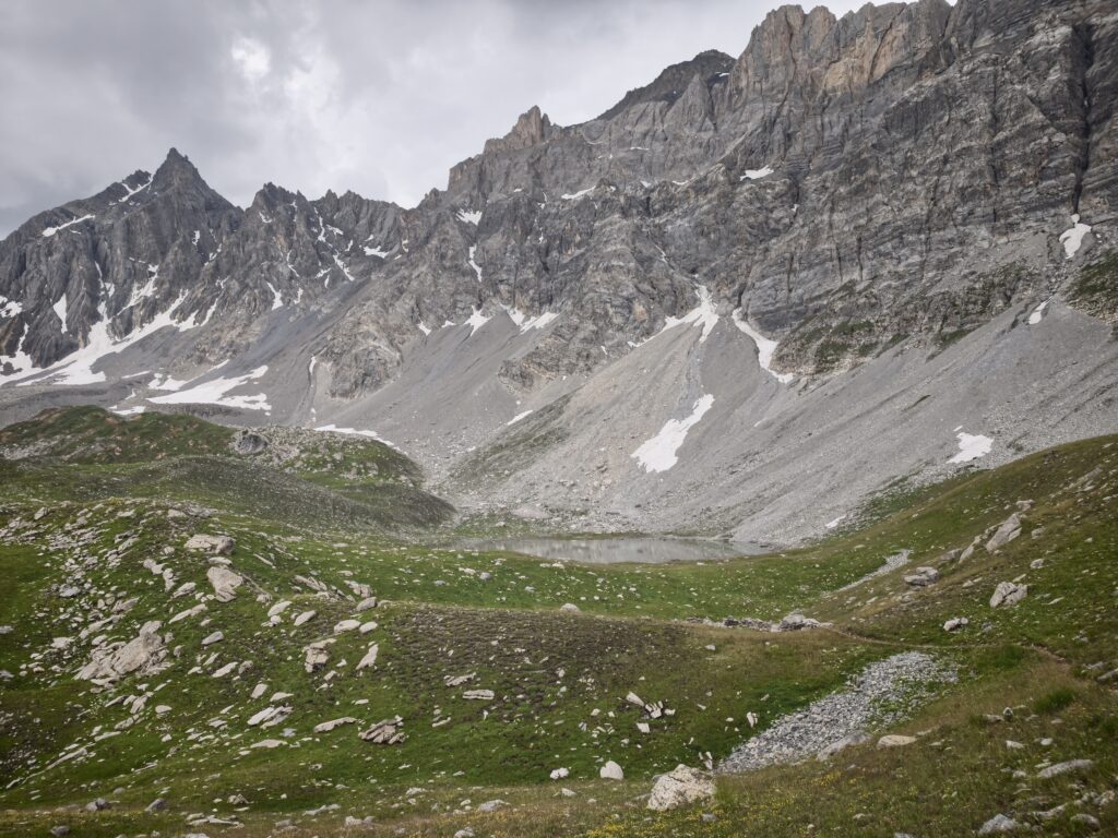 Lac Sainte Anne et Lac Miroir, massif du Queyras