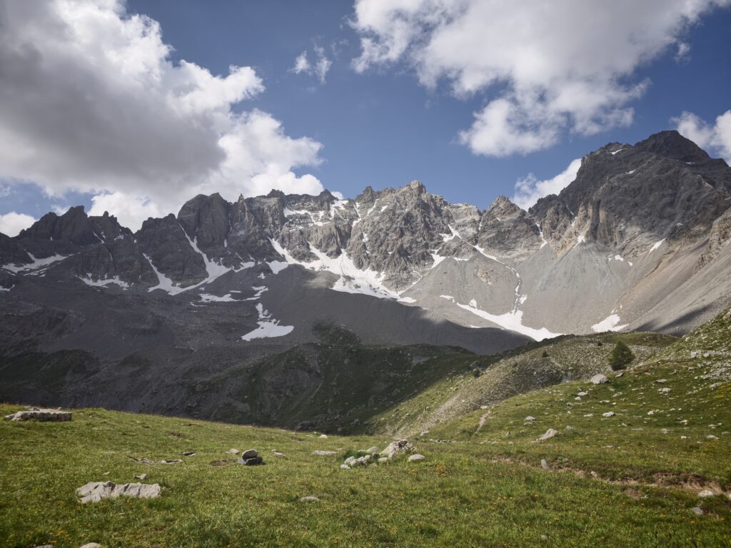 Lac Sainte Anne et Lac Miroir, massif du Queyras