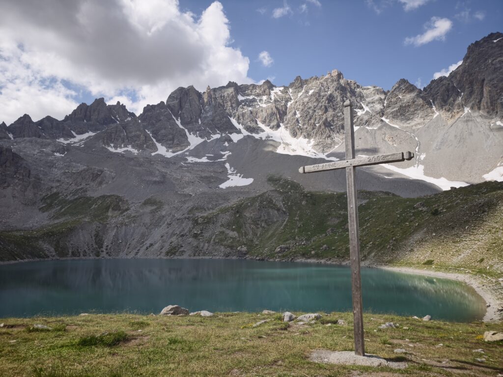 Lac Sainte Anne et Lac Miroir, massif du Queyras