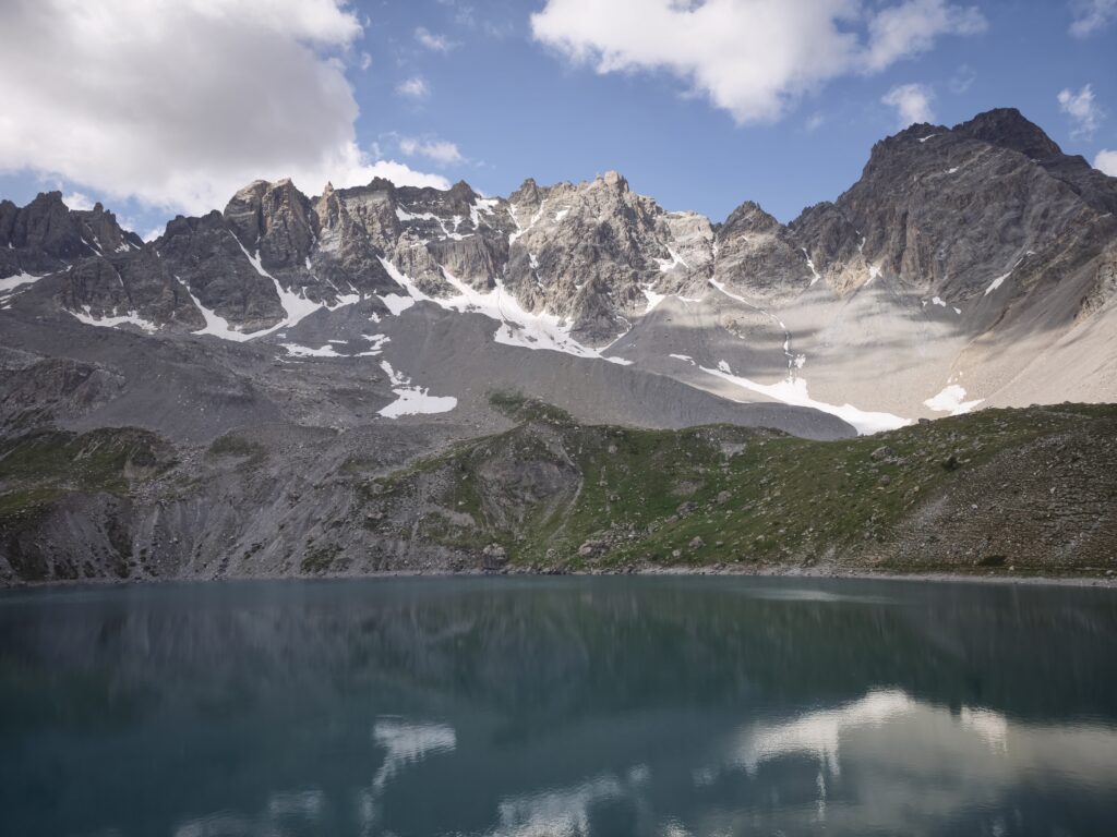 Lac Sainte Anne et Lac Miroir, massif du Queyras