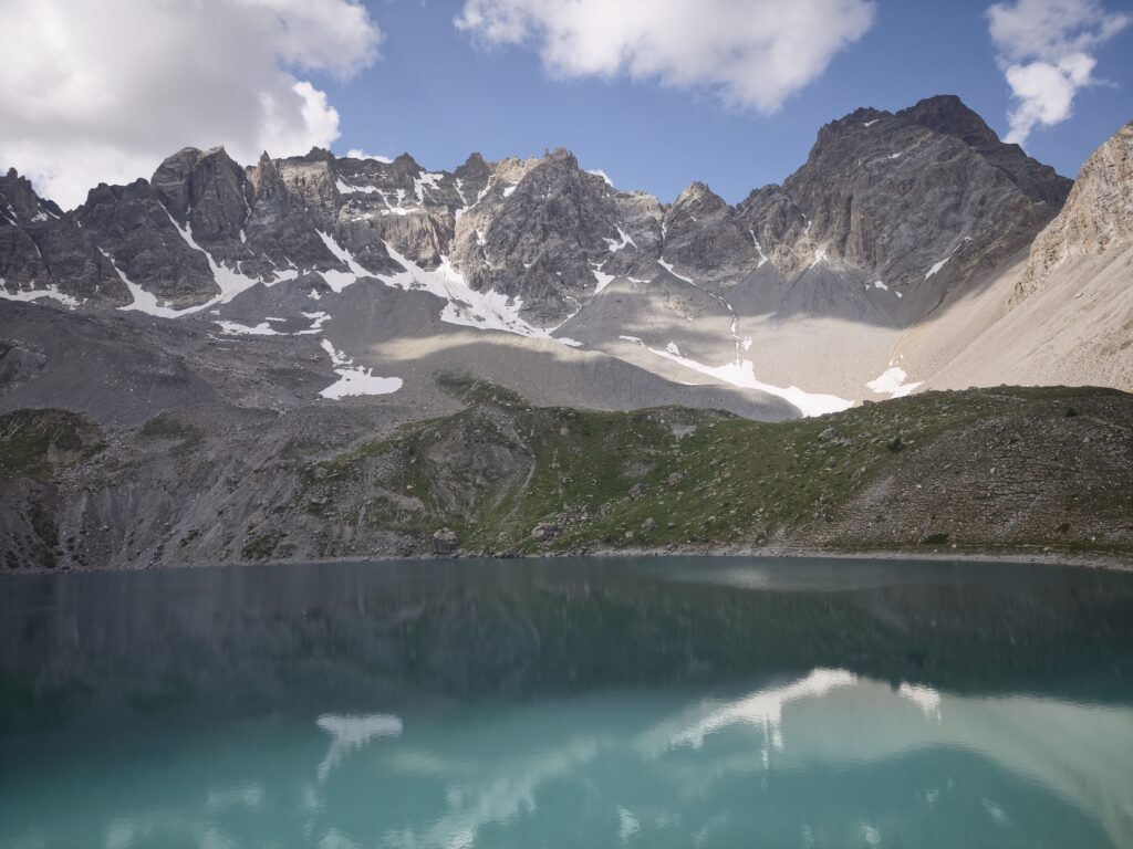 Lac Sainte Anne et Lac Miroir, massif du Queyras
