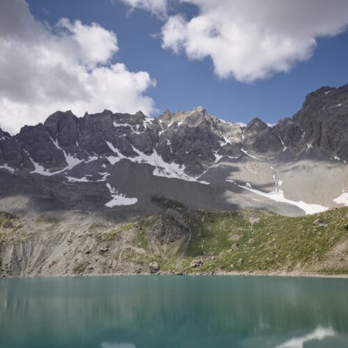 Lac Sainte Anne et Lac Miroir, massif du Queyras