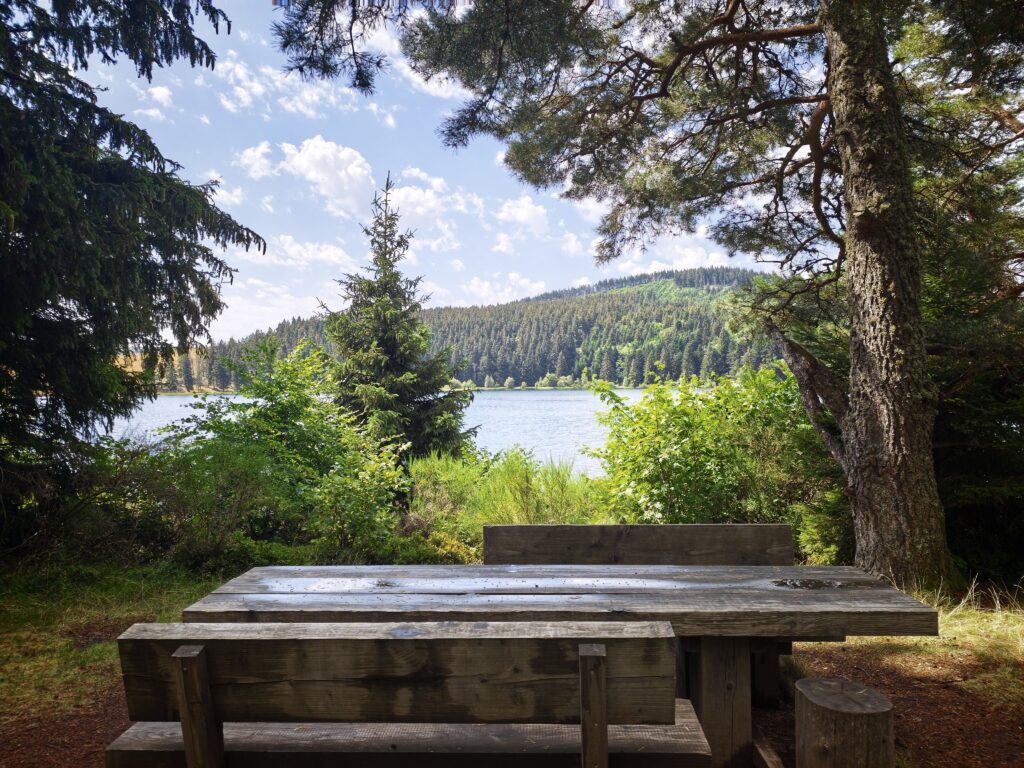 Tour du lac de Servières